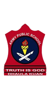 Crest of Army Public School, Dhaula Kuan