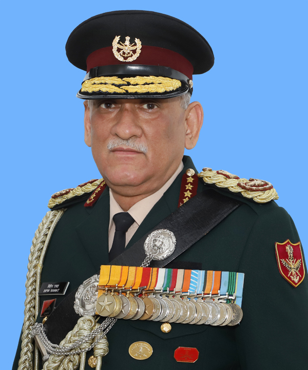 General Bipin Rawat, India’s first Chief of Defence Staff