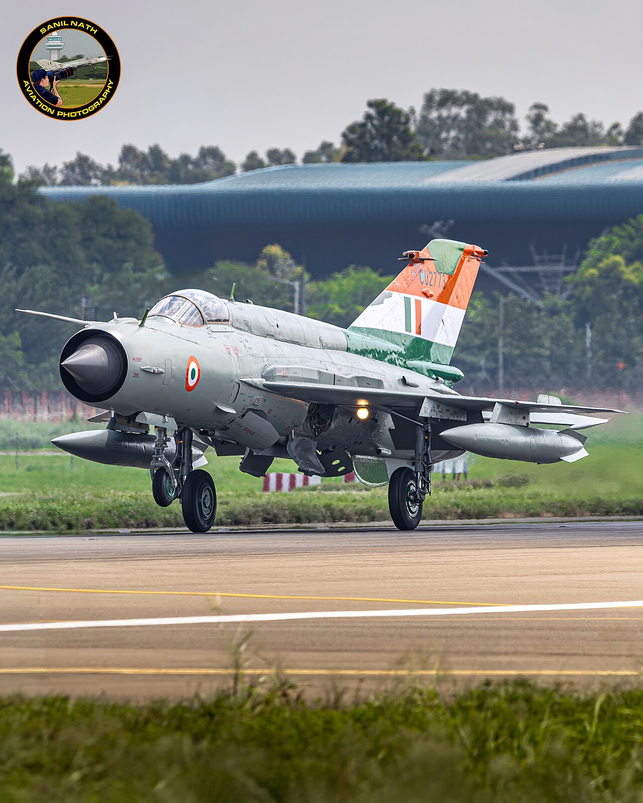 An Indian Air Force MiG-21, flown by Wing Commander Abhinandan in 2019